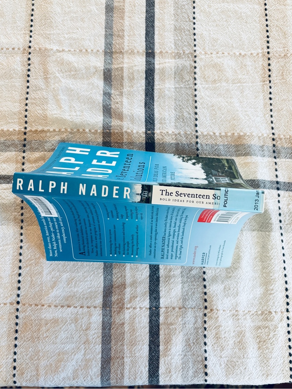 The Seventeen Solutions by Ralph Nader Soft Cover Book 2012 Ex Library Politics - Picture 3 of 10